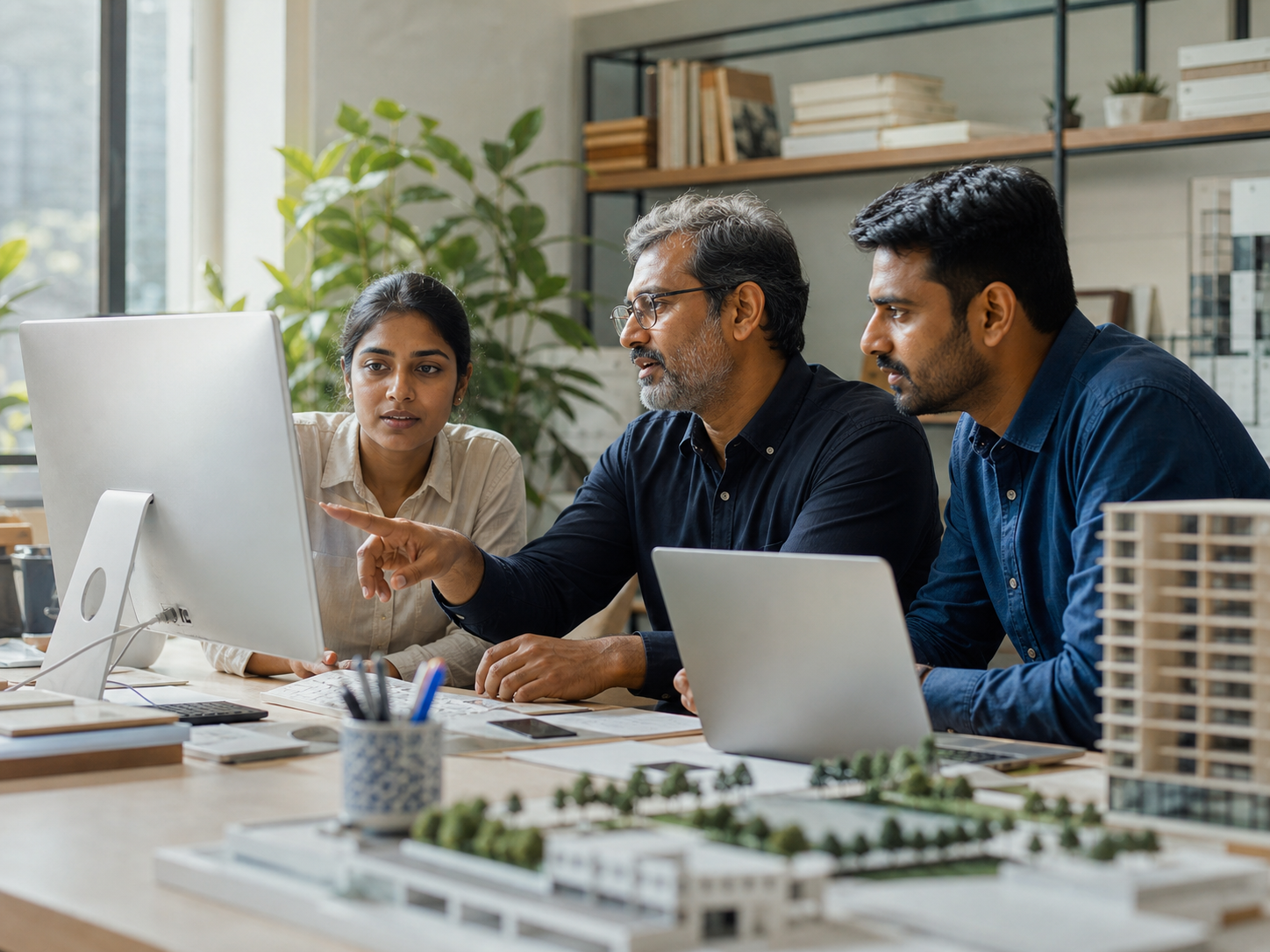Indian startup and real estate founders planning a scalable digital platform